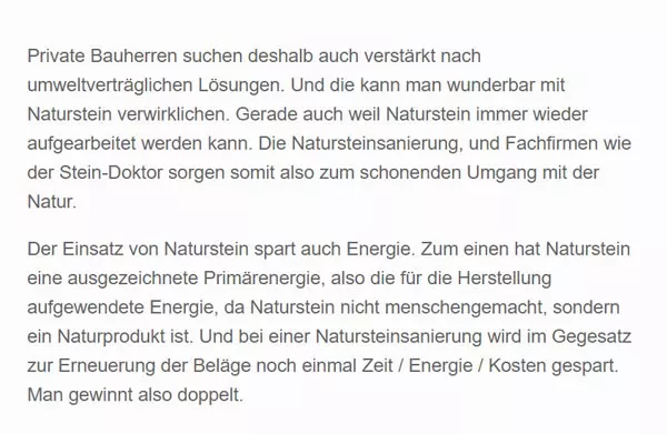 Natursteinboden Reinigung aus 97276 Margetshöchheim