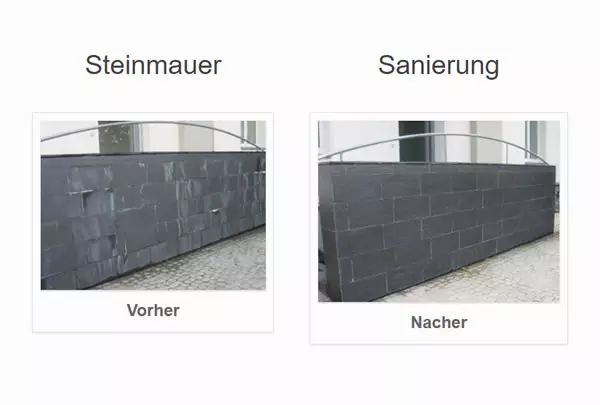 Steinmauer sanieren